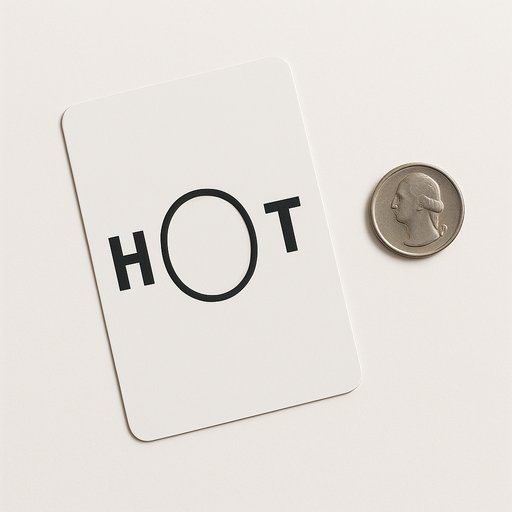 666P Coin Flip Card